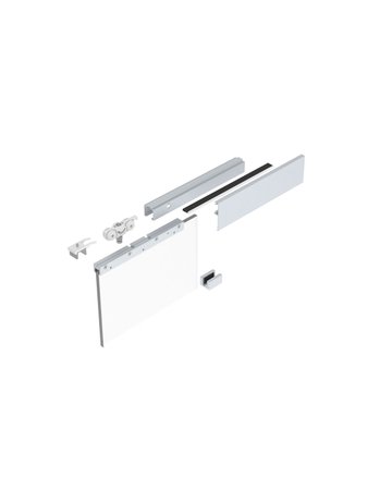Bild MK-L 80 G152 Schiebegrt. EV1 eloxiert 1-flg. b.80 kg Glas 2500mm - HELM-0