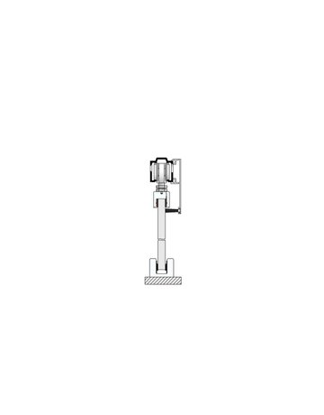 Bild MK-L 80 G152 Schiebegrt. EV1 eloxiert 1-flg. b.80 kg Glas 2500mm - HELM-1
