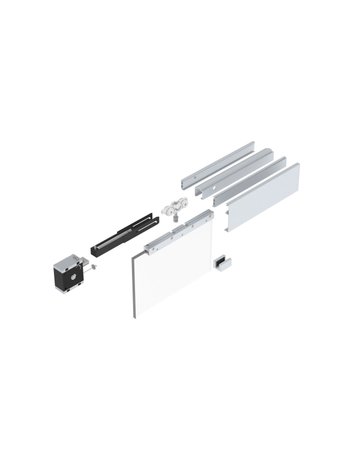 Bild MK-L 80 G160 Schiebegrt. EV1 eloxiert 1-flg. b.80 kg Glas 2000mm - HELM-0