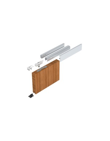 Bild MK-L 80 H114 Schiebegrt. Edelstahl Eff. 1-flg. b.80 kg Holz 2000mm - HELM-0