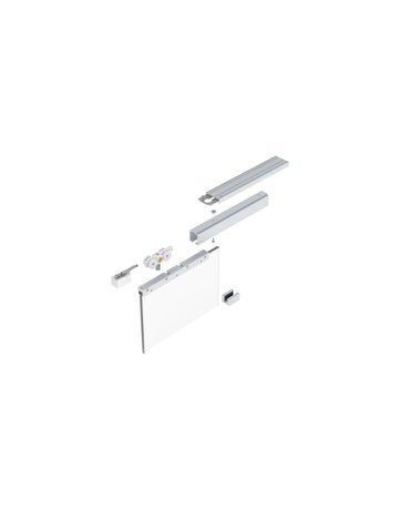 Bild MK-M 140 G169 Schiebegrt. EV1 eloxiert 1-flg. b.140 kg Glas 2500mm - HELM-0