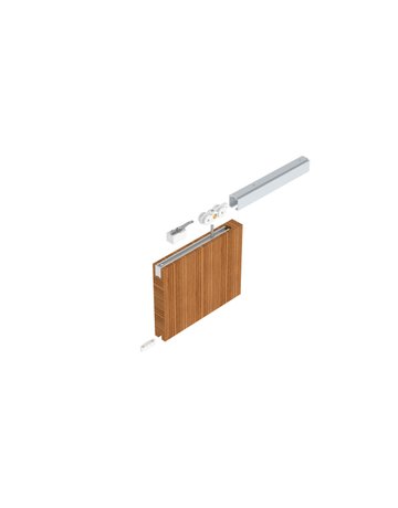 Bild MK-M 140 H122 Schiebegrt. EV1 eloxiert 2-flg. b.140 kg Holz 4000mm - HELM-0