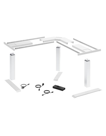Bild LegaDrive Systems Tischgestell-Set 90°-Winkel, weiß - Hettich-0