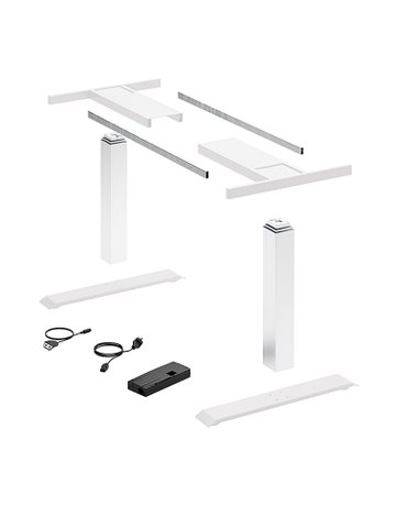 Bild LegaDrive Systems Tischgestell-Set Basic, weiß - Hettich-0