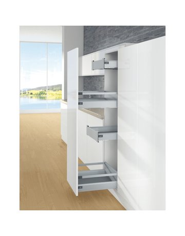 Bild ArciTech Zarge, Zargenhöhe 94 mm x NL 500 mm, silber, links - Hettich-3