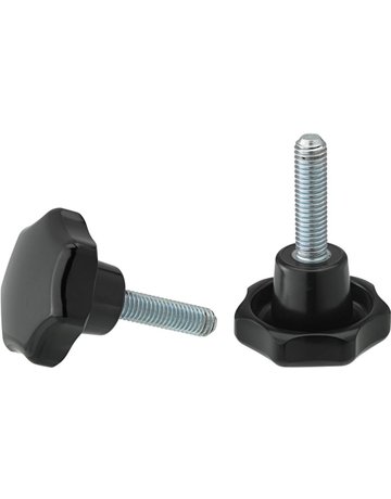 Bild Sterngriff DIN6336A Duroplast, Form L, 63mm, M 12x40, Inhalt: 2 Stück FORTIS-1