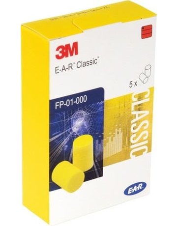Bild Gehörschutzstöpsel EAR Classic (Paket à 5 Paar) - 3M-1
