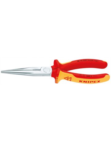 Bild Storchschnabelzange VDE gerade mit Mehrkomponenten-Griffen 200mm KNIPEX-0
