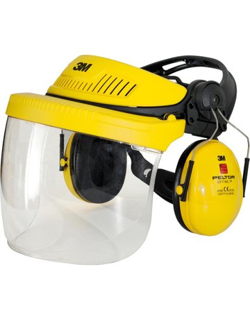 Bild Schutzhelm G500 gelb mit H510P3E mit Polycar.5F-11-0
