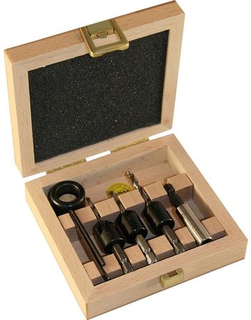 Bild Bohrer-Bit-Senker-Satz HSS 3tlg. Famag-0