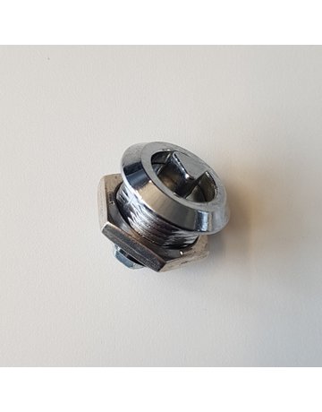 Bild Drehriegel-Verschluss 28.4.18 mm GDZN verchromt, ohne Hebel Dreikant 8 mm - Industrilas-1