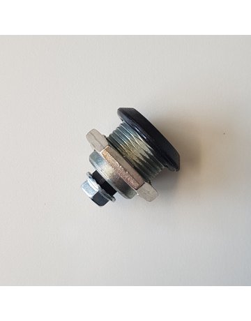 Bild Drehriegel-Verschluss 28.4.18 mm GDZN schwarz, ohne Hebel Doppelbart 3 mm - Industrilas-1