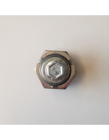 Bild Drehriegel-Verschluss 28.4.18 mm GDZN schwarz, ohne Hebel Doppelbart 3 mm - Industrilas-2