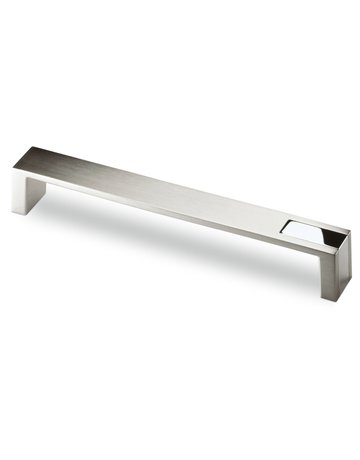 Bild MB-Griff,B25x192mm,H26mm,Zink Intra 9105735,edelstahloptik gl. verchromt - Hettich-0