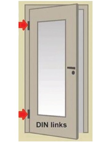 Bild Schließblech standard silber für VZ 6 SB 170 ni-si DIN Links - JELD-WEN-3