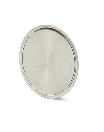 Bild Muschelgriff- Dekorelemente, Touch-in 9086701, Durchmesser 70mm, Zink edelstahloptik - Hettich-0