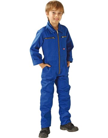 Bild Kinderoverall, 100%BW, 290g/qm, Gr. 110/116, kornbl.-0