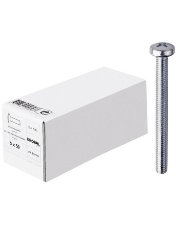 Bild Linsenschraube DIN 7985 M 4x 20 KP verzinkt - E-NORMpro-0