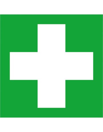 Bild Hinweisschild Folie B200xH200 mm Erste Hilfe langnachleuchtend - Safety Marking-0
