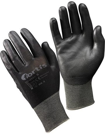 Bild Handschuh Fitter S, PU/Polyamid, schwarz, Gr. 7 FORTIS-0
