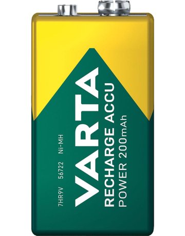 Bild Batterie Recharge Accu Power E-Block 9 V 1er Blister - VARTA-0