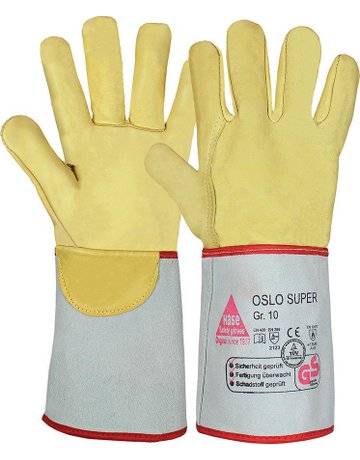 Bild Schweißerhandschuh Oslo Super, Gr. 10-0