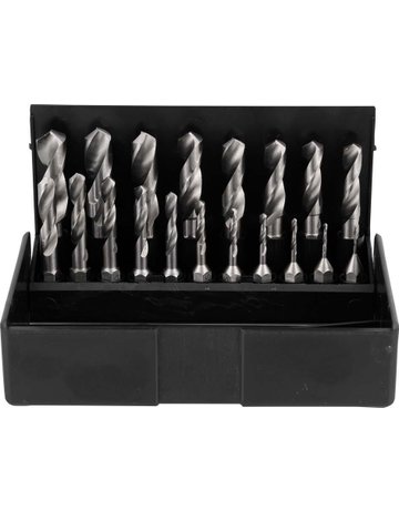 Bild Bit-Satz Spiralbohrer HSS1-10mm 19-teilig-0