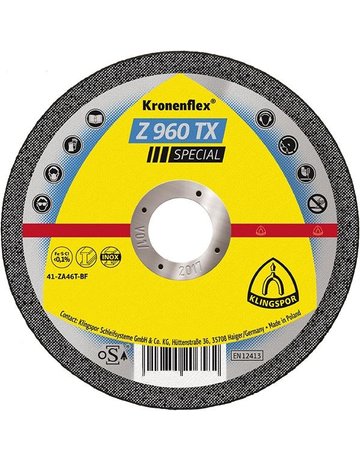 Bild Trennscheibe Z960TX 115x1,0mm gerade Klingspor-0