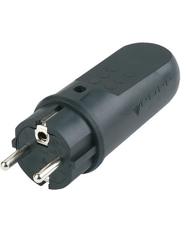 Bild Stecker, Gummi ISO-Einsatz, schwarz-0