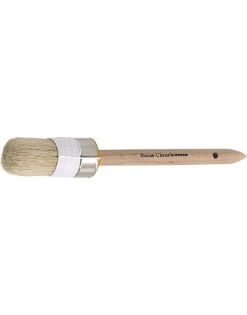 Bild Ringpinsel Maler Fadenvorband doppelt Chinaborste hell Gr. 04 Nölle PROFI BRUSH-0