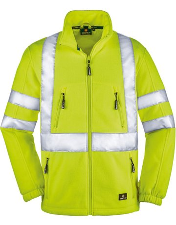 Bild Warnfleecejacke Seattle, leuchtgelb, Gr. M-0