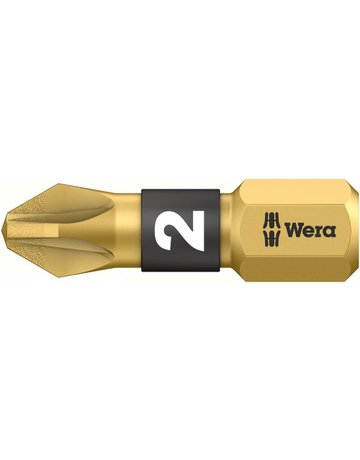 Bild Bit 1/4" DIN3126 C6,3 PZ2 x 25 mm Diamant - Wera-0