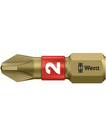 Bild Bit 1/4" DIN3126 C6,3 PH2 x 25 mm BiTorsion - Wera-0