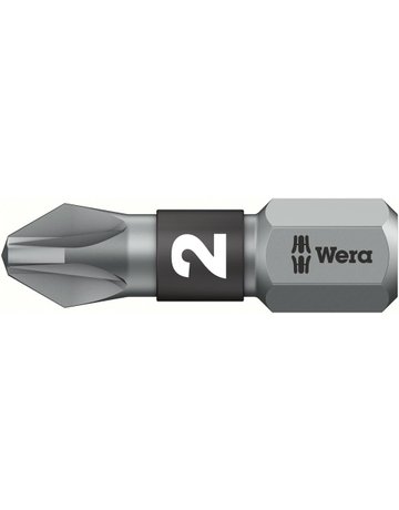 Bild Bit 1/4" DIN3126 C6,3 PZ2 x 25 mm BiTor.zähh. - Wera-0