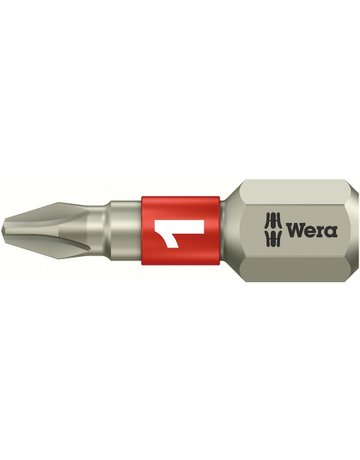 Bild Bit 1/4" DIN3126 C6,3 PH1 x 25 mm rostf. - Wera-0
