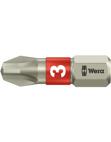 Bild Bit 1/4"" DIN3126 C6,3 PH3 x 25 mm rostfrei - Wera-0