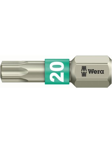 Bild Bit 1/4" DIN3126 C6,3 T20 x 25 mm rostfr. - Wera-0