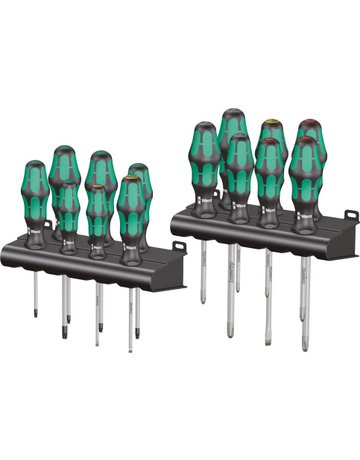 Bild Schraubendreher-Satz rund Schlitz/PH/PZ/T 14-teilig Wera-0
