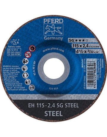 Bild Trennscheibe gekröpft A30SSG 115x2,4mm PFERD-0