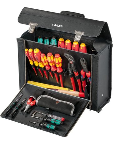 Bild Werkzeugtasche NewClassic400x140x280mm Leder Parat-0