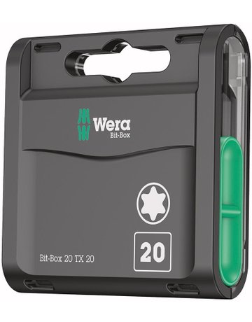 Bild Bit-Box 20H mit 20 Bits T20 x 25 mm - Wera-0