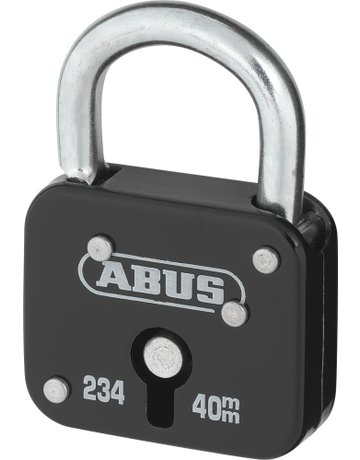 Bild Vorhangschloss,Stahl 234/40,schwarz - ABUS-0