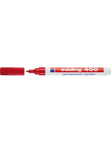 Bild Permanentmarker 400 rot edding-0