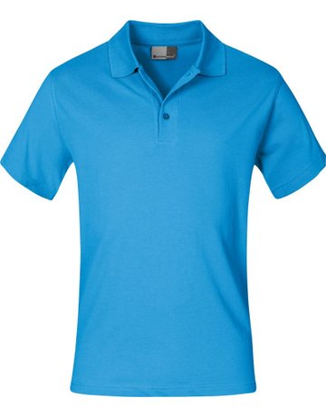 Bild Poloshirt, Gr. L, turquoise-0