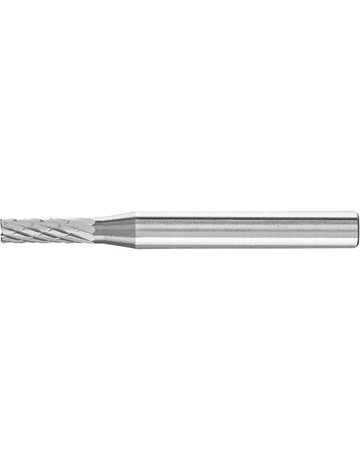 Bild Frässtift HM zylindrisch mit Stirnverzahnung 0413 4 6mm 4x13mm Pferd-0