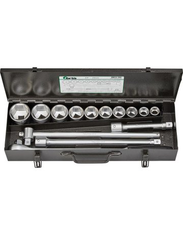 Bild Steckschlüssel-Satz 3/4" 14-teilig FORTIS-0