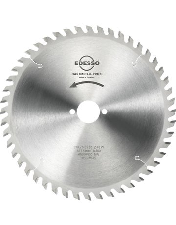 Bild HW Kreissägeblatt Profi 230x3,0x30mm Z48 W-0