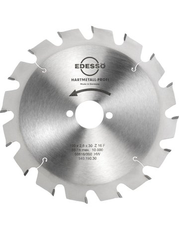 Bild HW Kreissägeblatt Profi 190x2,6x30mm Z16 F-0