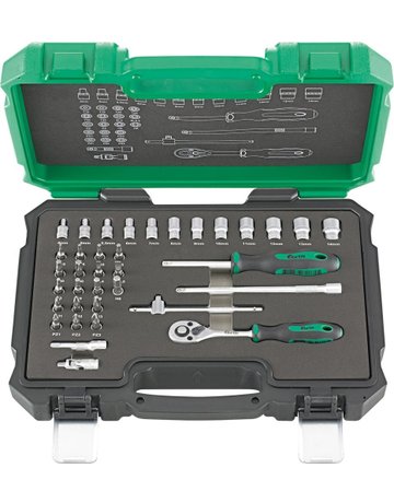 Bild Steckschlüssel -Grt. 1/4" 36tlg. FORTIS-0