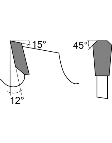 Bild HW Kreissägeblatt S.Nagelf.450x4,0x30mm Z32 FF-1